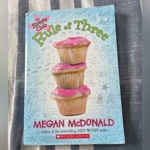 The Sisters Club: Rules of Three by: Megan McDonald paperback book